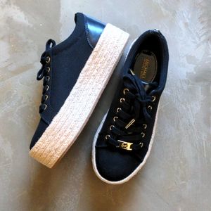 MICHAEL Michael Kors Libby Sneaker - BLACK Size 6 - NEW